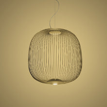 Load image into Gallery viewer, Spokes 2 LED Pendant Light in Gold/Small.
