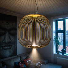 Load image into Gallery viewer, Spokes 2 LED Pendant Light in living room.
