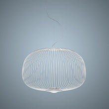 Load image into Gallery viewer, Spokes 3 LED Pendant Light in White.
