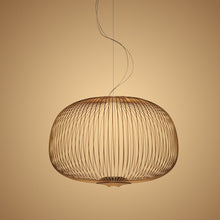 Load image into Gallery viewer, Spokes 3 LED Pendant Light in Copper.
