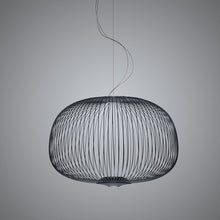 Load image into Gallery viewer, Spokes 3 LED Pendant Light in Graphite.
