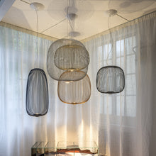 Load image into Gallery viewer, Spokes 3 LED Pendant Light Detail.
