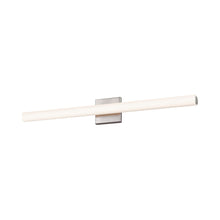 Load image into Gallery viewer, SQ-bar LED Bath Vanity Light in Satin Nickel/Large.
