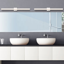 Load image into Gallery viewer, SQ-bar LED Bath Vanity Light in bathroom.
