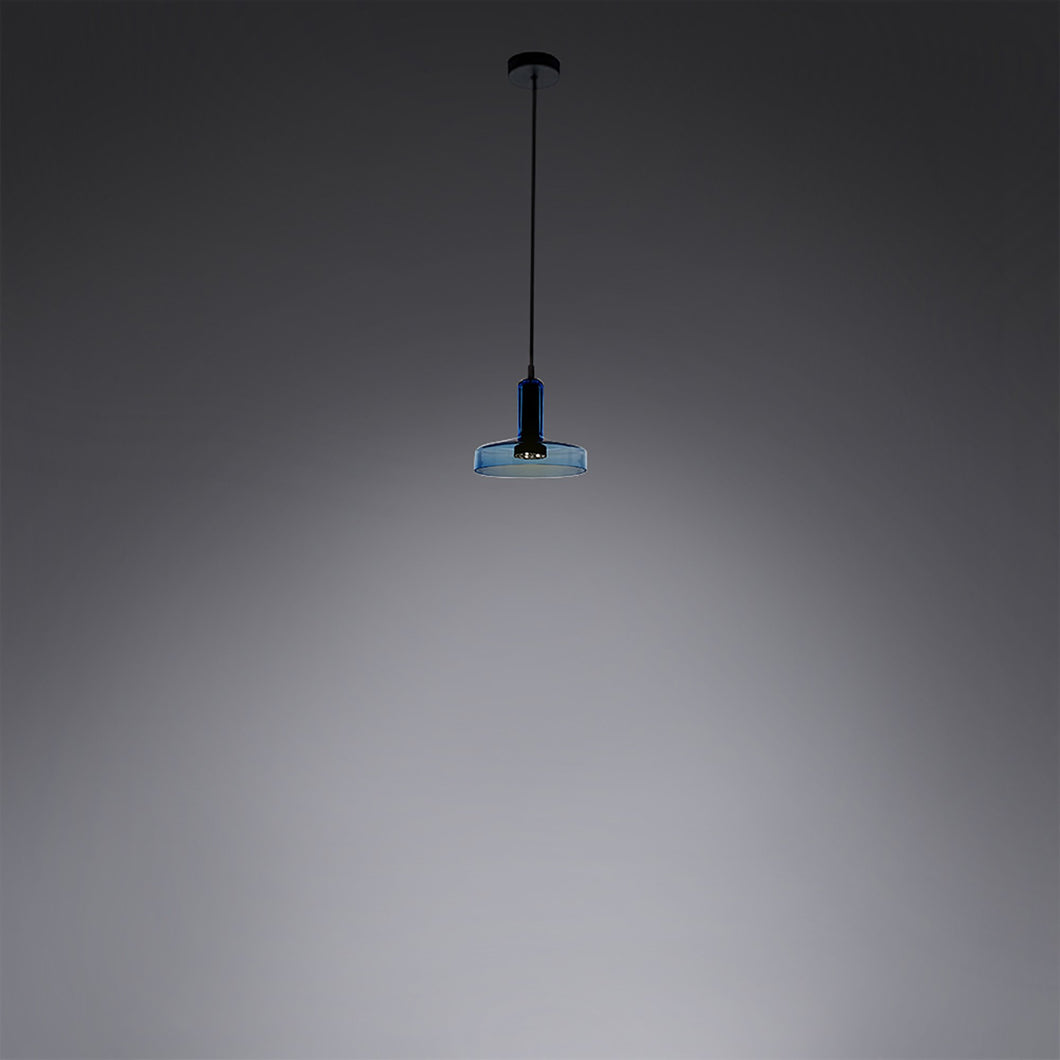 Stablight LED Pendant Light in A/Aqua Clear.