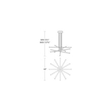 Load image into Gallery viewer, Stack LED Pendant Light - line drawing.
