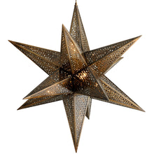 Load image into Gallery viewer, Star Of The East Chandelier in Detail.
