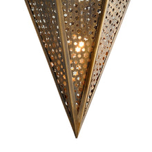 Load image into Gallery viewer, Star Of The East Mini Pendant Light in Detail.
