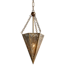 Load image into Gallery viewer, Star Of The East Mini Pendant Light in Detail.
