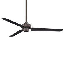 Load image into Gallery viewer, Steal Ceiling Fan in Gun Metal.
