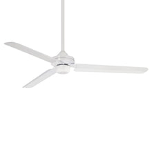 Load image into Gallery viewer, Steal Ceiling Fan in Flat White.
