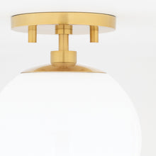 Load image into Gallery viewer, Stella 1-Light Semi-Flush Mount Ceiling Light Detail.
