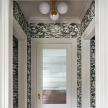 Load image into Gallery viewer, Stella 3-Light Semi-Flush Mount Ceiling Light in living room.

