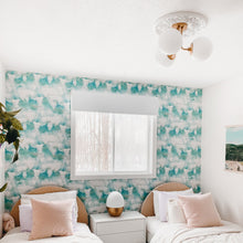 Load image into Gallery viewer, Stella 3-Light Semi-Flush Mount Ceiling Light in bedroom.
