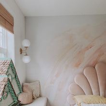 Load image into Gallery viewer, Stella Wall Light in bedroom.
