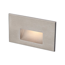 Load image into Gallery viewer, Step Light Outdoor LED Wall Light in Horizontal/Stainless Steel.
