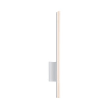 Load image into Gallery viewer, Stiletto LED Bath Vanity Light in Bright Satin Aluminum/Small.
