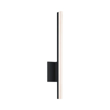 Load image into Gallery viewer, Stiletto LED Bath Vanity Light in Satin Black/Small.
