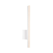Load image into Gallery viewer, Stiletto LED Bath Vanity Light in Satin White/Small.
