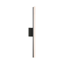 Load image into Gallery viewer, Stiletto LED Bath Vanity Light in Satin Black/Large.
