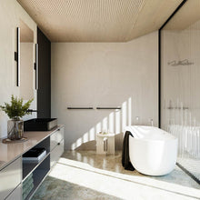 Load image into Gallery viewer, Stiletto LED Bath Vanity Light in bathroom.
