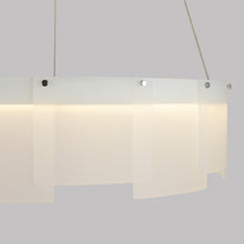 Load image into Gallery viewer, Stratos LED Chandelier in Detail.
