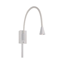 Load image into Gallery viewer, Stretch LED Adjustable Wall Light in White.
