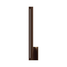 Load image into Gallery viewer, Stripe™ Outdoor LED Wall Light in Textured Bronze/Small.
