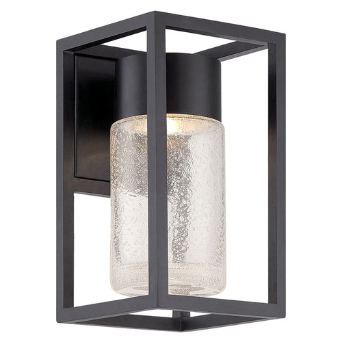 Structure Outdoor LED Wall Light in Black.