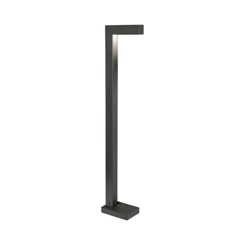 Strut LED Bollard in Black.