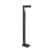 Load image into Gallery viewer, Strut LED Bollard in Black/2700K/None.
