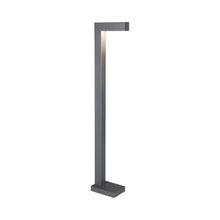 Load image into Gallery viewer, Strut LED Bollard in Charcoal/2700K/None.
