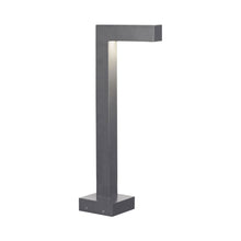 Load image into Gallery viewer, Strut Outdoor LED Path Light in Charcoal/2700K/Concrete Mount.
