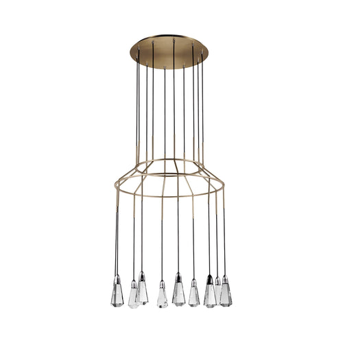 10 Carat LED Round Chandelier.