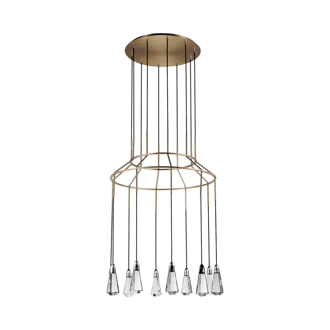 10 Carat LED Round Chandelier.
