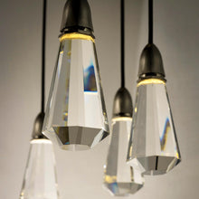 Load image into Gallery viewer, 10 Carat LED Round Chandelier in Detail.
