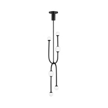 Load image into Gallery viewer, Alina LED Multi Light Pendant Light in Black.
