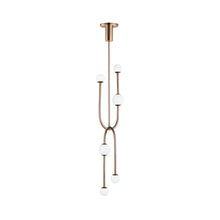 Load image into Gallery viewer, Alina LED Multi Light Pendant Light in French Gold.
