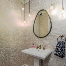 Load image into Gallery viewer, Norma Jeane LED Mini Pendant Light in bathroom.
