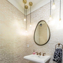Load image into Gallery viewer, Norma Jeane LED Mini Pendant Light in bathroom.
