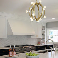 Load image into Gallery viewer, Norma Jeane LED Pendant Light in kitchen.
