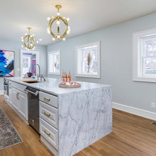 Load image into Gallery viewer, Norma Jeane LED Pendant Light in kitchen.
