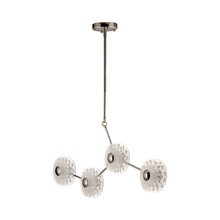 Load image into Gallery viewer, Peony LED Linear Pendant Light (8-Light).
