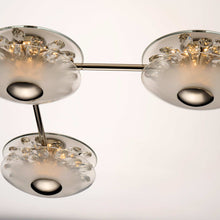 Load image into Gallery viewer, Peony LED Linear Pendant Light in Detail.
