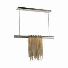 Load image into Gallery viewer, Trapeze LED Linear Pendant light.
