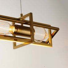 Load image into Gallery viewer, Zeppelin LED Linear Pendant Light in Detail.
