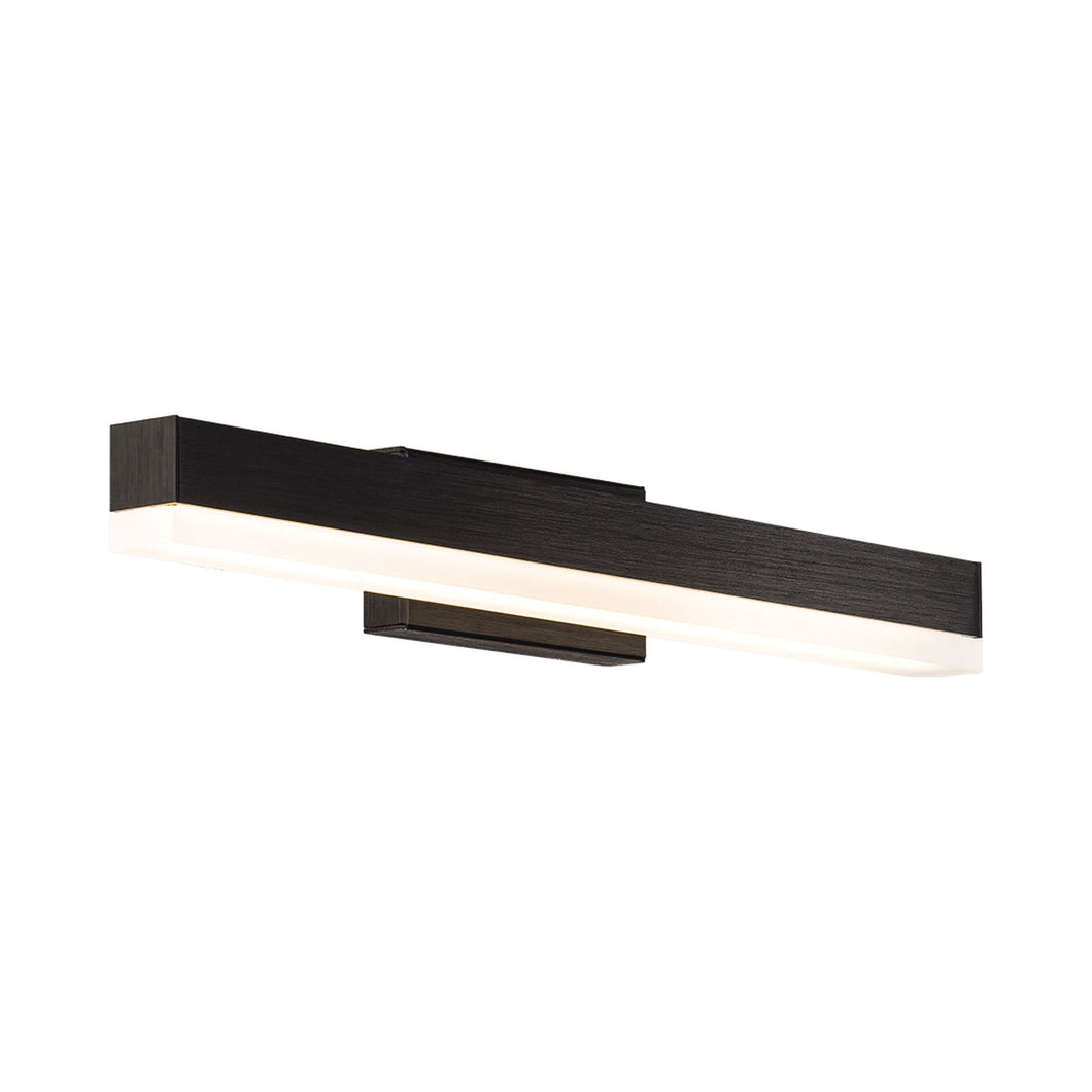 Styx LED Bath Vanity Light in Black (Small).