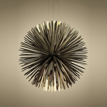 Load image into Gallery viewer, Sun-Light of Love LED Pendant Light in Gold.
