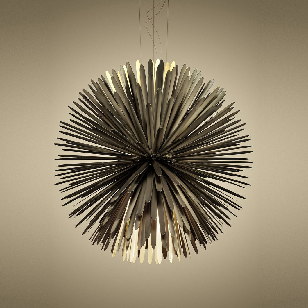 Sun-Light of Love LED Pendant Light in Gold.