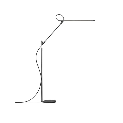 Superlight LED Floor Lamp in Black.